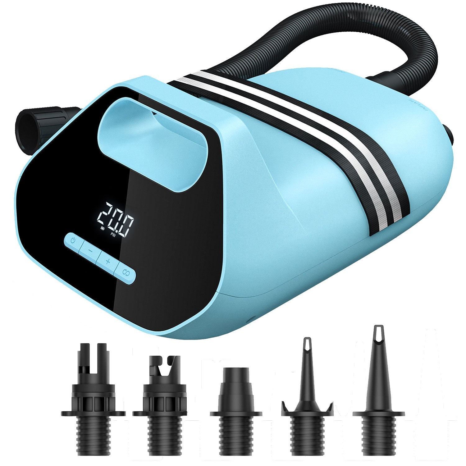 Battery Pump | Inflatable Paddle Board & Kayak | 20 PSI  Wave Sups   