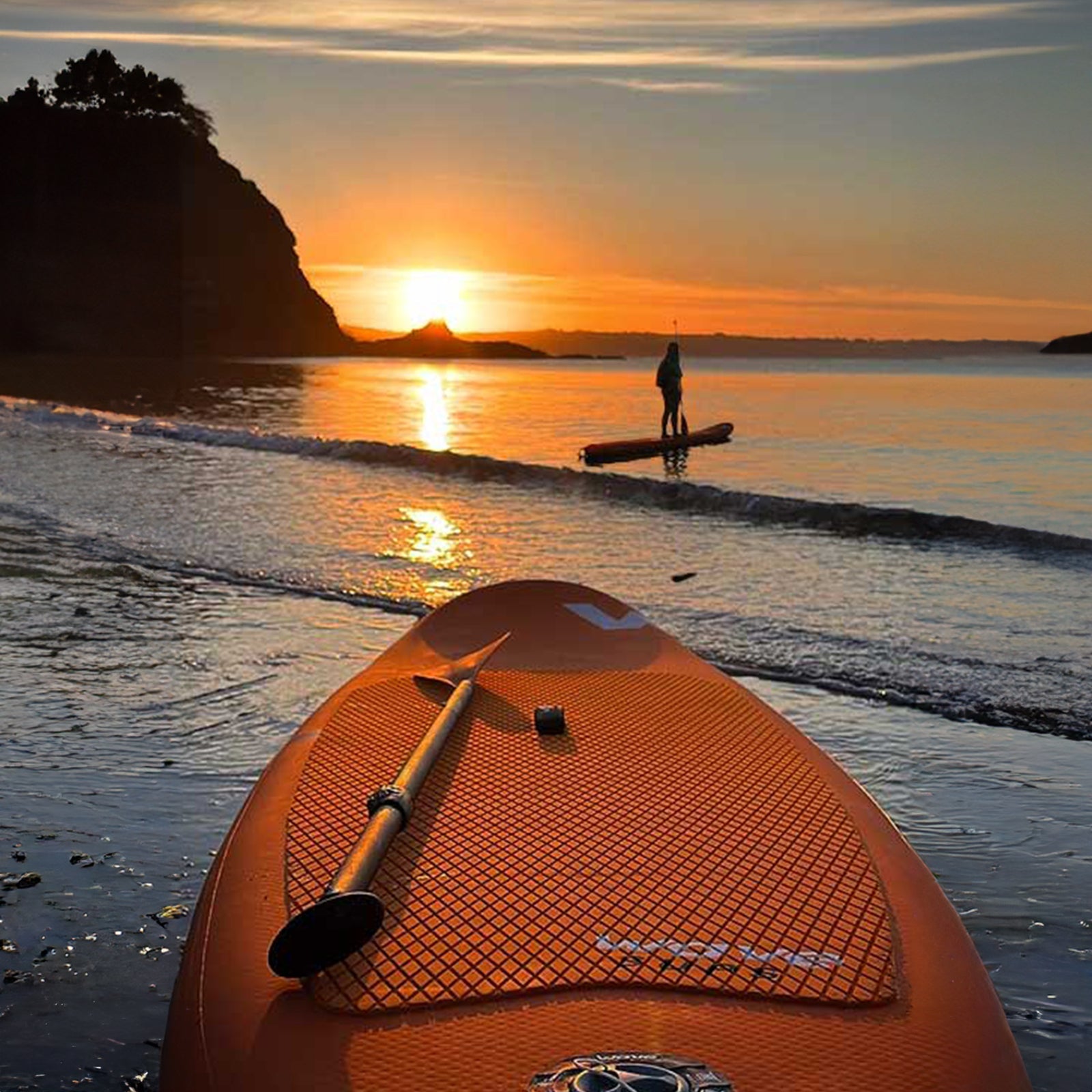 Cruiser SUP | Inflatable Stand-Up Paddle Board | 10/11ft | Orange SUP > Cruiser Wave Sups