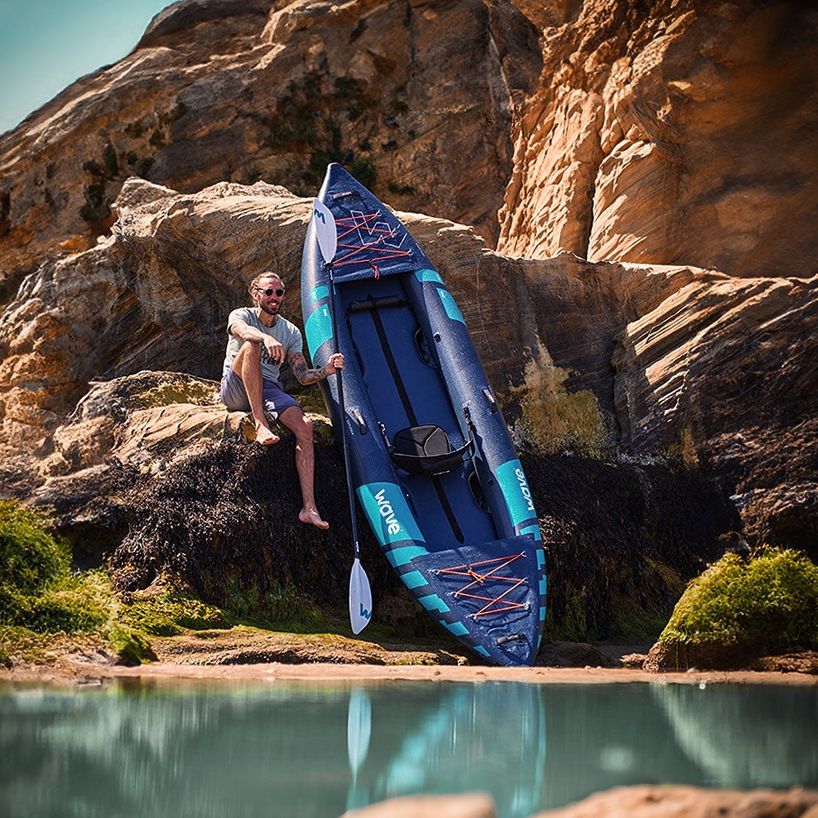 Explorer | Inflatable Kayak | PU-Stitch | 1-2/2-3 Seater  Wave Sups   