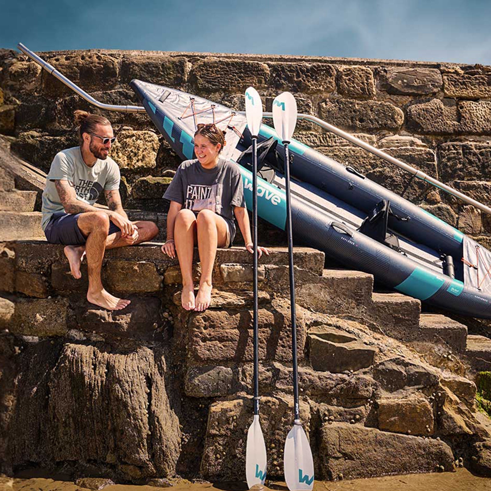 Explorer | Inflatable Kayak | PU-Stitch | 1-2/2-3 Seater  Wave Sups   