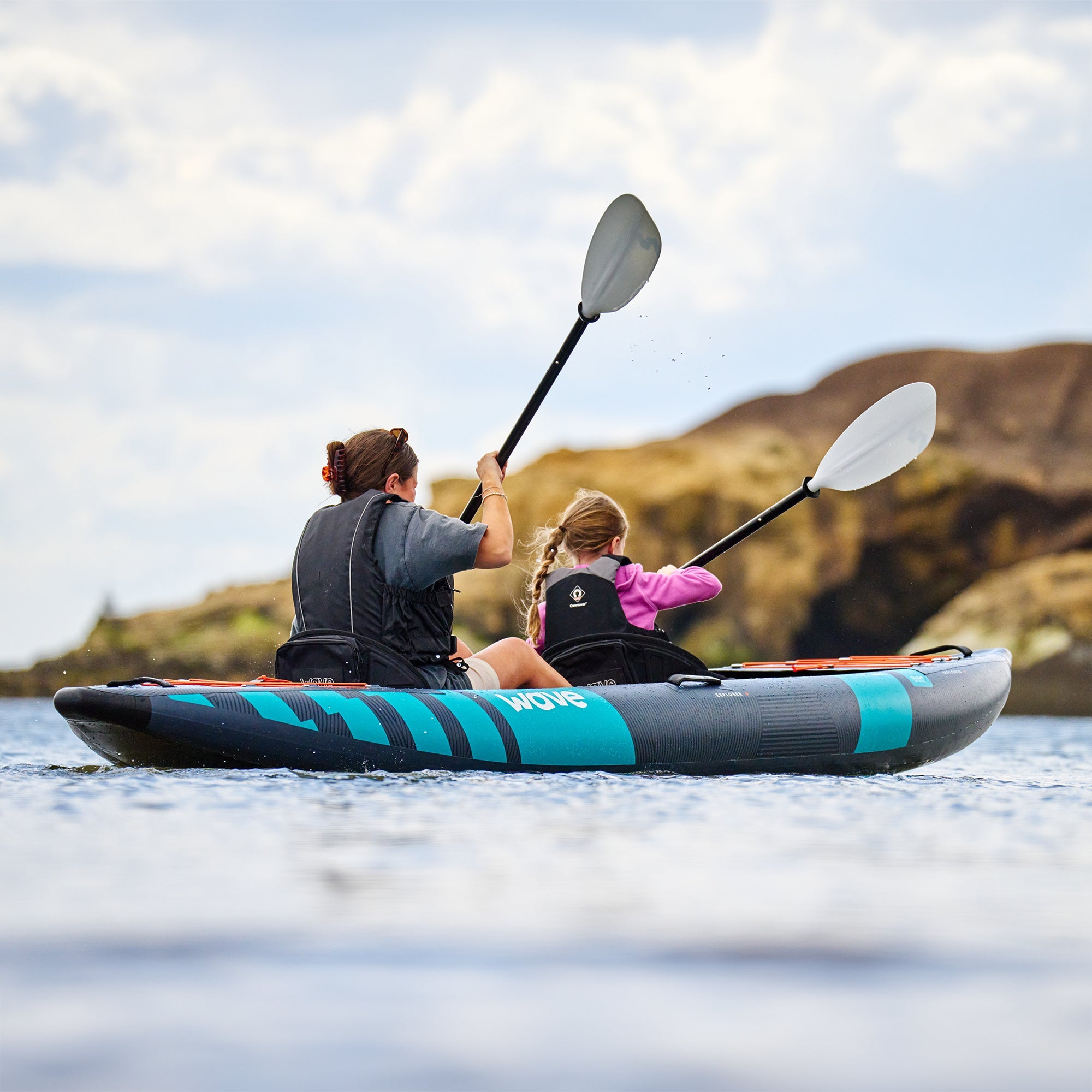 Explorer | Inflatable Kayak | PU-Stitch | 1-2/2-3 Seater Wave Sups