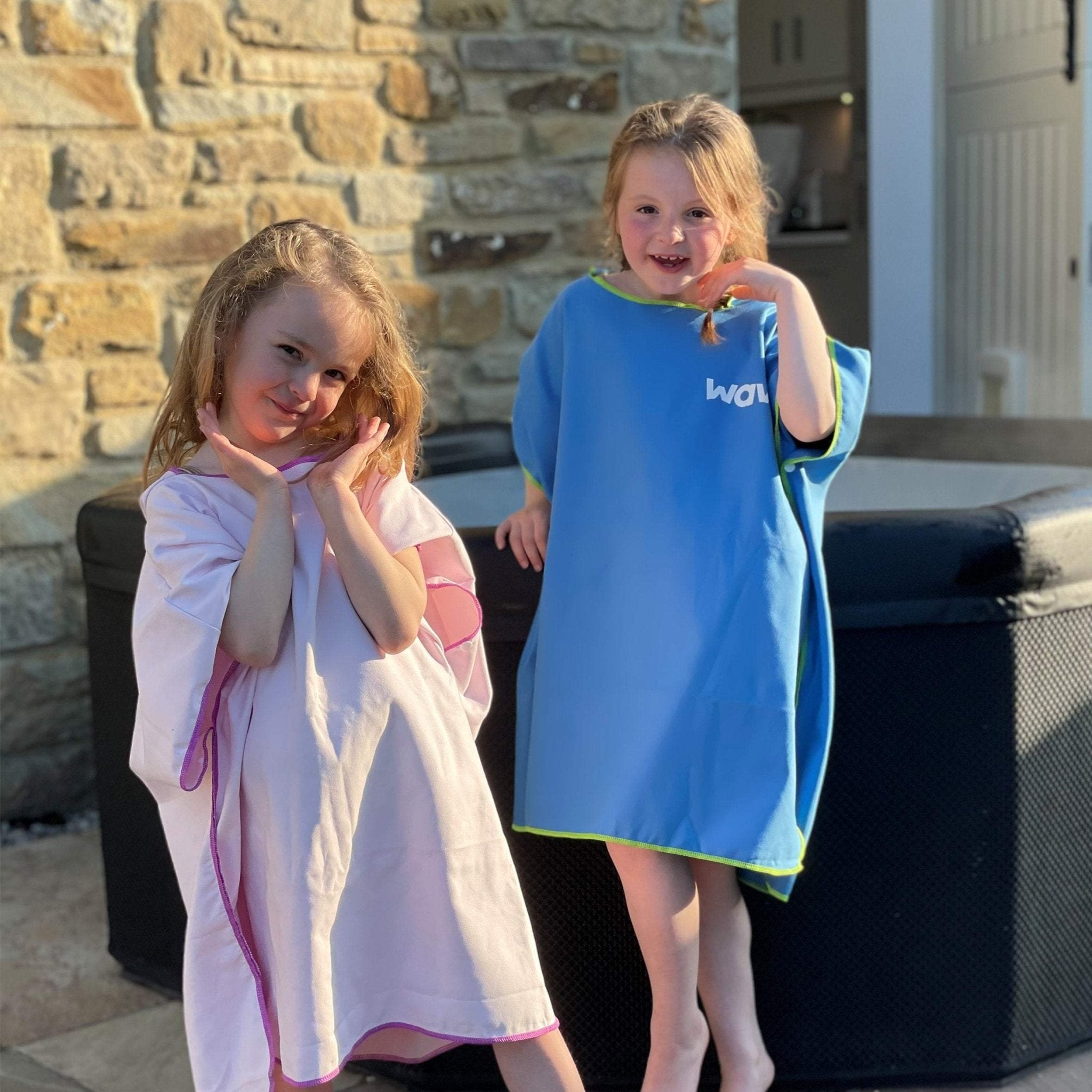 Kids Changing Robe | Pink Wave Sups