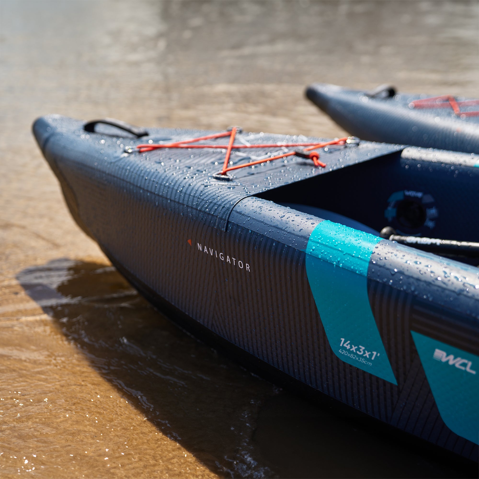Navigator | Inflatable Kayak | Drop Stitch Kayak | 1-2/2-3 Seater Wave Sups