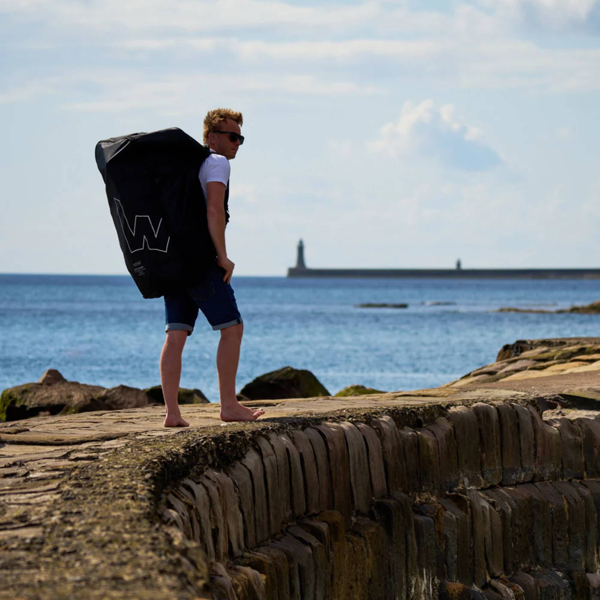 Premium Padded Backpack | Tourer 2.0 SUP | Navy Wave Sups