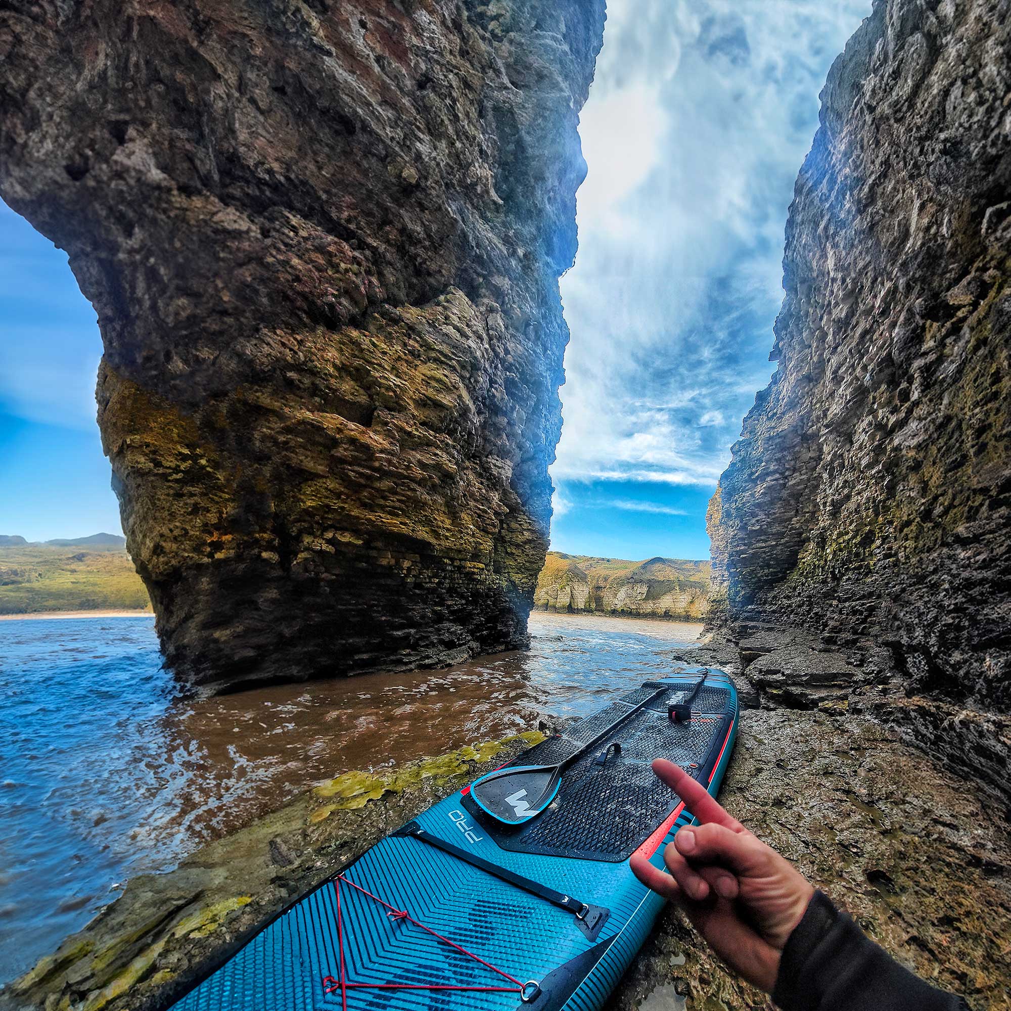 Pro 2.0 SUP | Inflatable Paddle Board | 12'6ft | Teal Inflatable Paddleboards Wave Sups