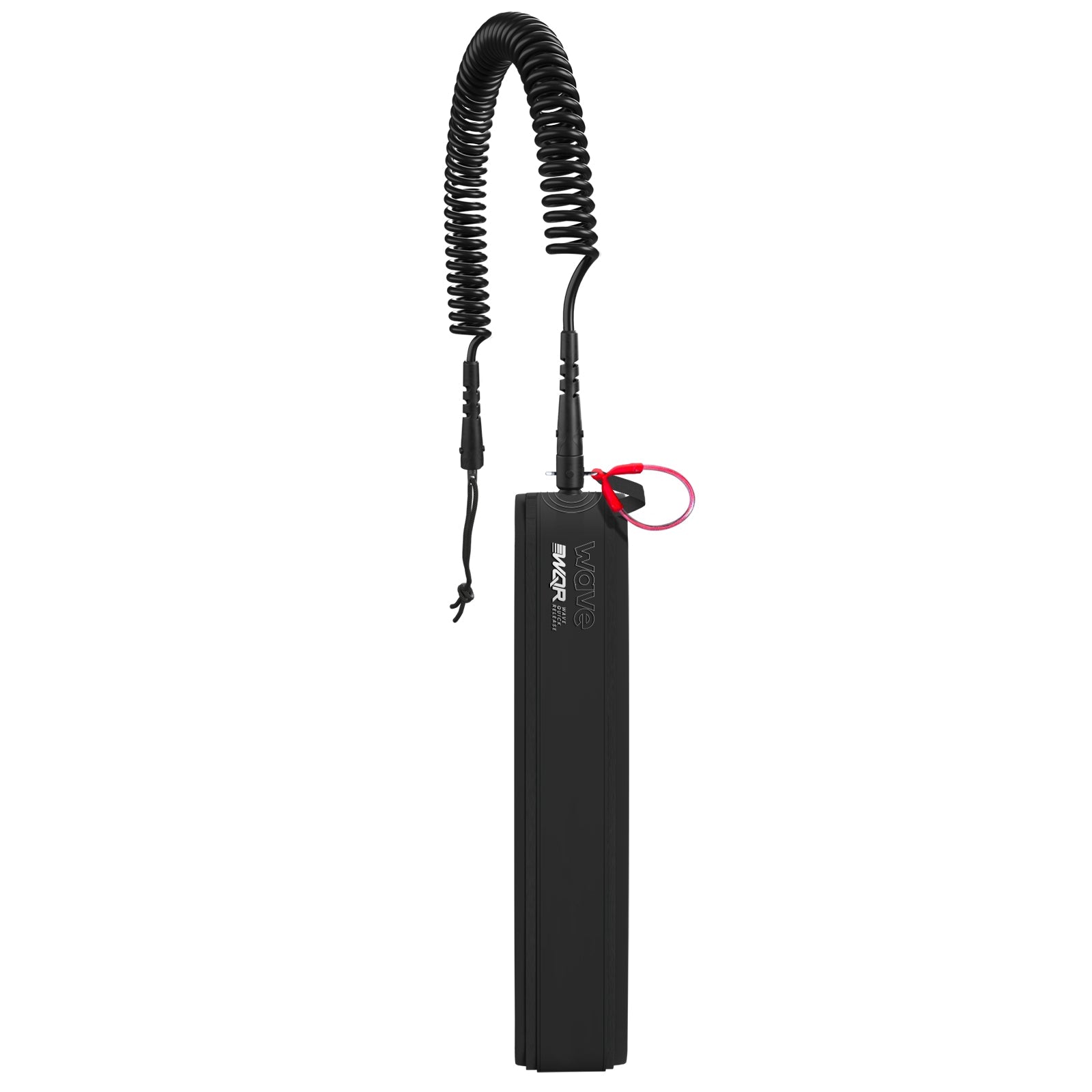 Quick-Release Waist Belt Leash 2.0 | 10ft | Black  Wave Sups   