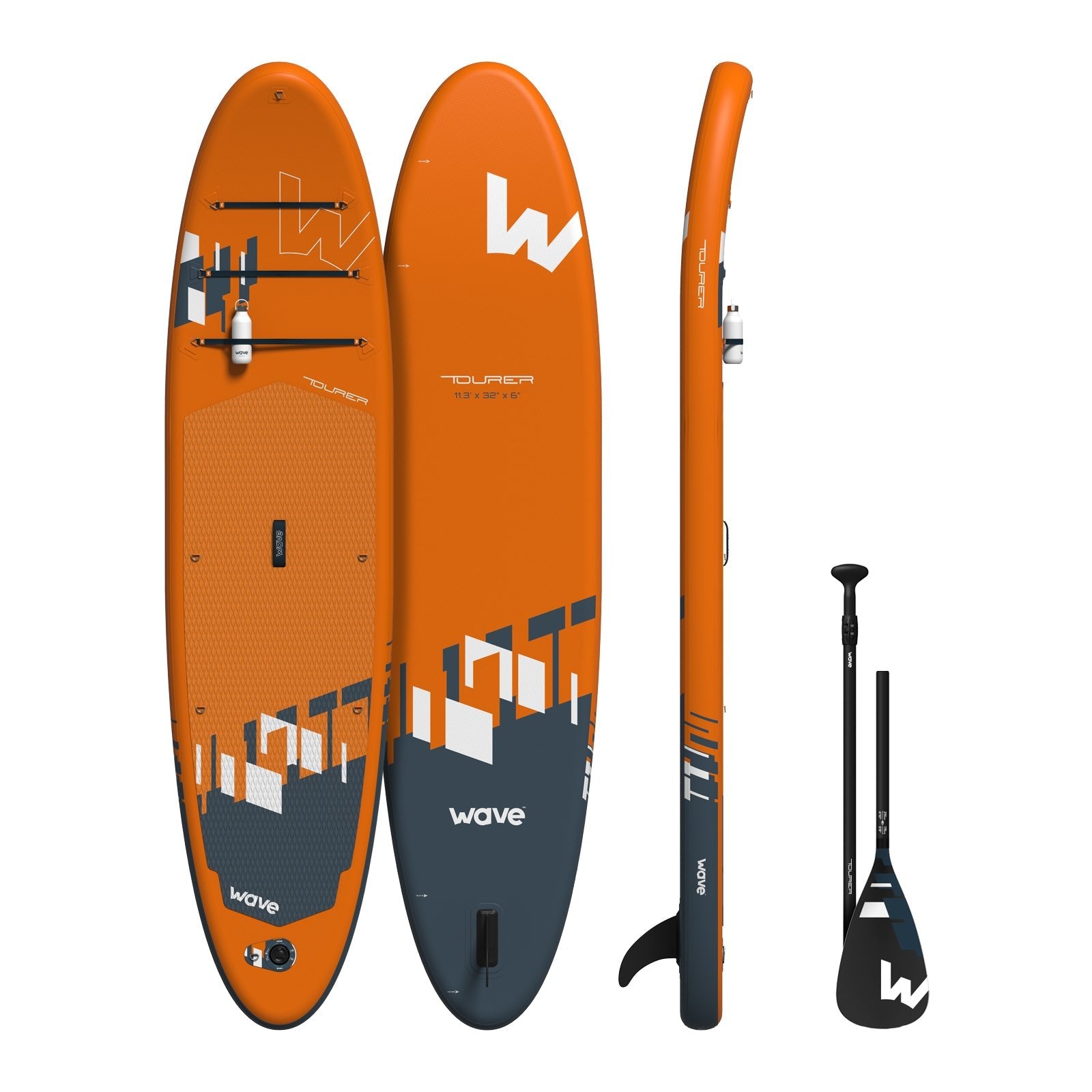 Tourer 2.0 SUP | Inflatable Paddle Board | 10'3/11'3ft | Orange Inflatable Paddleboards Wave Sups   
