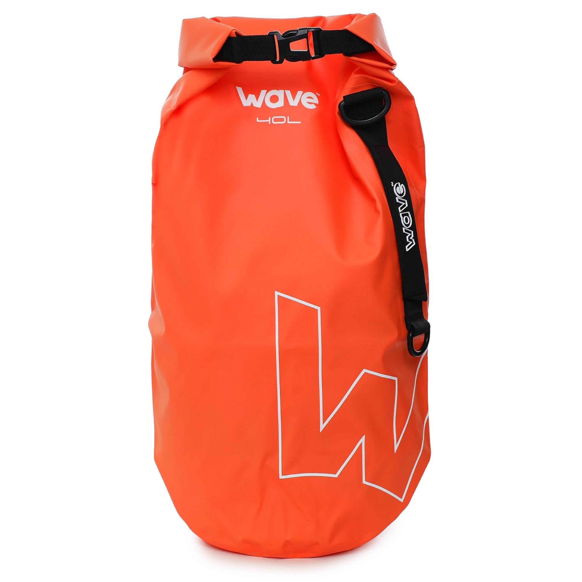 Waterproof PVC Dry Bag | Orange Wave Sups UK 40L Orange