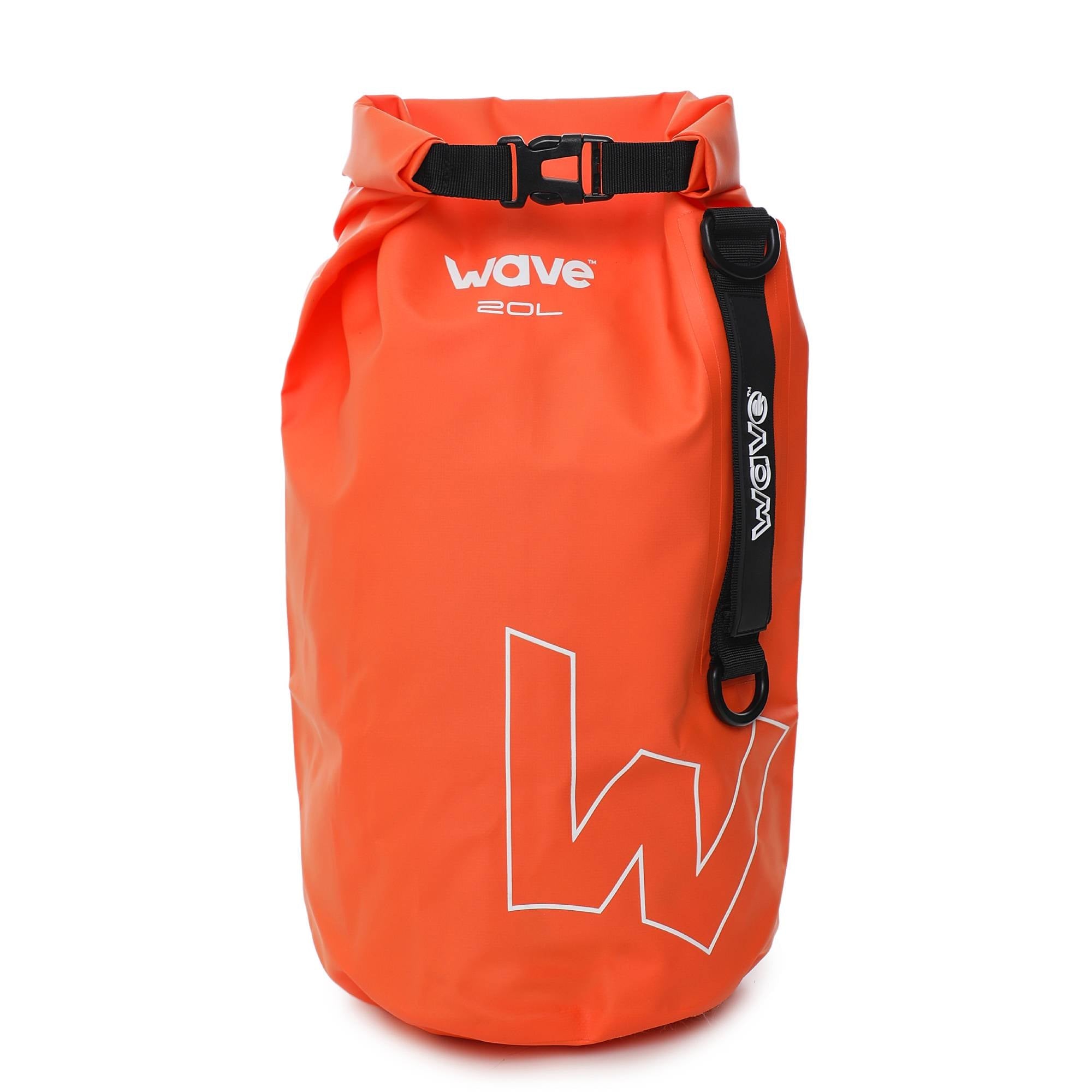 Waterproof PVC Dry Bag | Orange Wave Sups UK 20L Orange