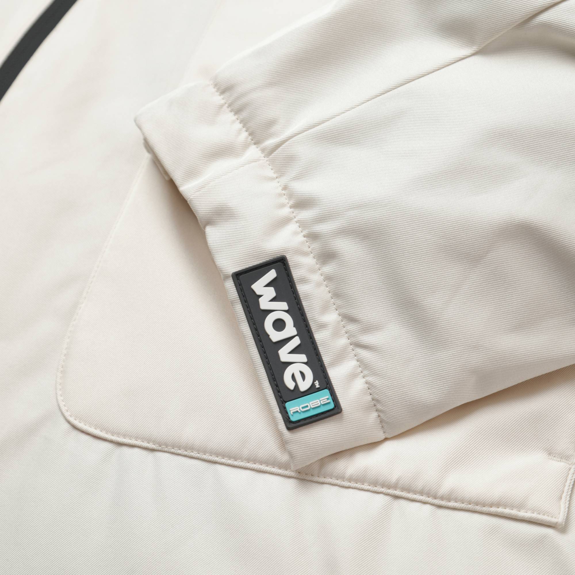 Wave 3 in 1 Waterproof & Windproof Changing Robe | Unisex | Ecru Cream Wave Sups