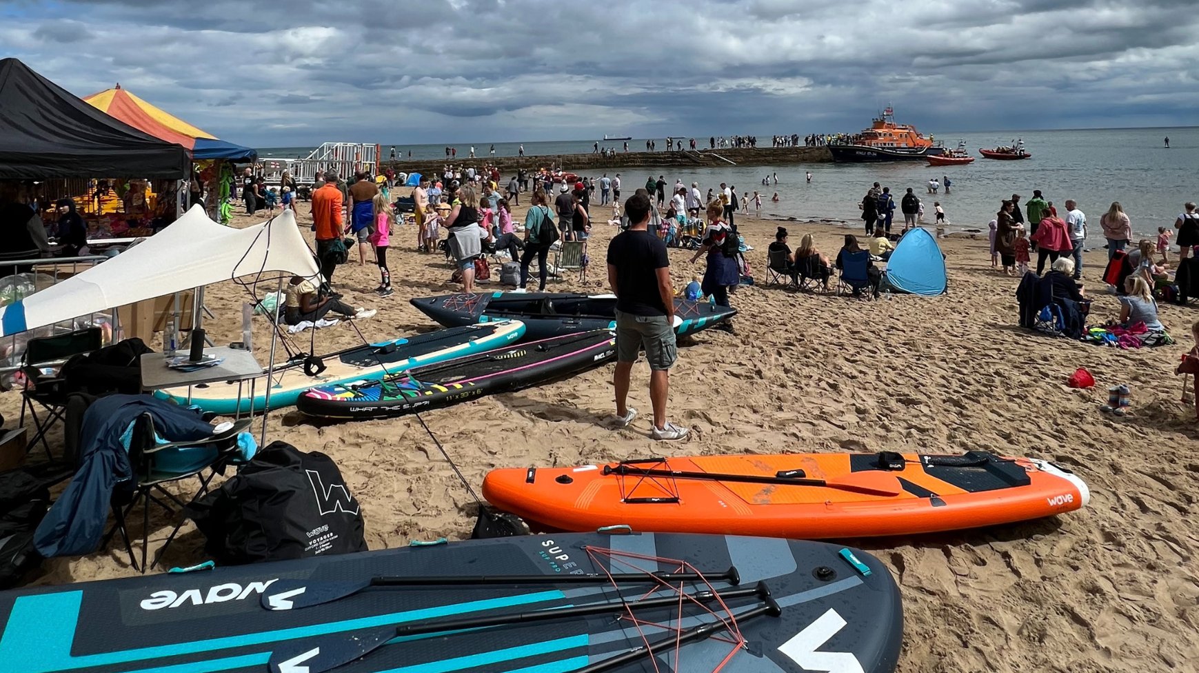 Wave's Cullercoats Harbour Day Recap - Wave Sups UK