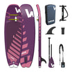 Wildcat SUP | Inflatable Stand-Up Paddle Board | Surf SUP Package | 8.6ft | Purple Inflatable Paddleboards Wave Sups