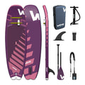 Wildcat SUP | Inflatable Stand-Up Paddle Board | Surf SUP Package | 8.6ft | Purple Inflatable Paddleboards Wave Sups   